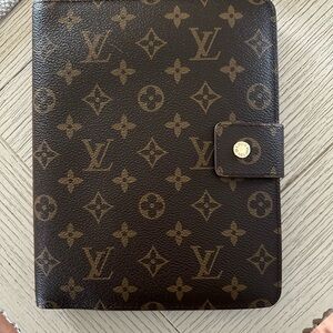 Louis Vuitton Monogram Large Ring Agenda Cover